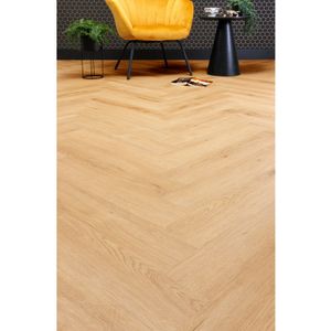 Cando Pvc Visgraat Vloer - Create - Industrieel Eiken - 4-zijdige V-groef - 5mm - 1,875m²