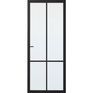 Cando Industrial Binnendeur Doncaster Mat Glas Opdek Links 83x201,5 Cm