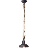 Brilliant Hanglamp Hank Zwart ⌀24cm E27