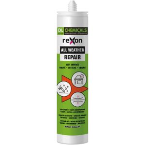 Rexon Reparatiekit All Weather Repair Zwart 290 Ml | Voegkitten