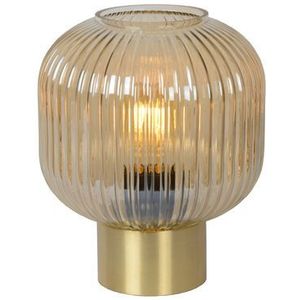 Lucide Tafellamp Maloto Amber ⌀20cm E27