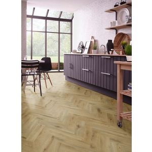 Cando Pvc-vloer Create Visgraat Klassiek Eiken 5mm 1,875m²