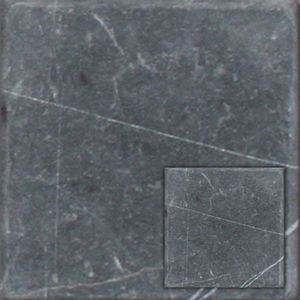 Wand- En Vloertegel Nero Marquino - Natuursteen - Zwart - 20x20cm - Pakketinhoud 0,6m²