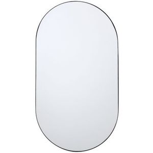 Dunne Zwarte Langwerpige Spiegel 50 X 90 Cm | Spiegels