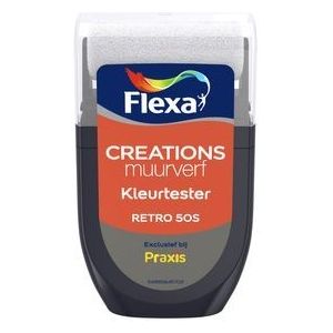 Flexa Muurverf Tester Creations Retro 50s 30ml | Verf testers
