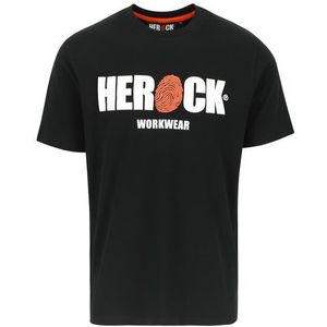 Herock T-shirt Met Korte Mouwen Eni Zwart L | Werkkleding