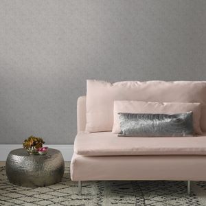 Decomode Vliesbehang Linen Shimmer Taupe