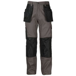 Busters Werkbroek Comfort Grijs/zwart Xxl