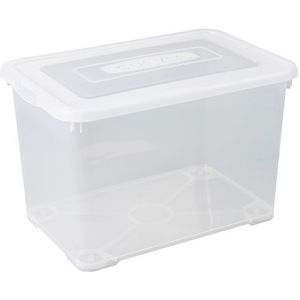 Curver Opbergbox Handy Transparant 65l | Manden & boxen