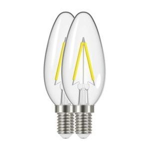 Profile Prolight Ledfilamentlamp Kaars Warm Wit E14 2,6w 2 Stuks | Lichtbronnen