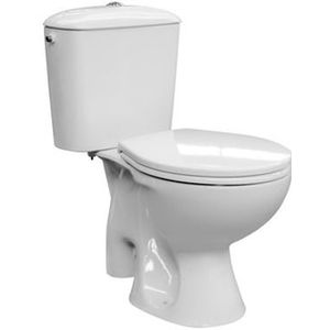 Van Marcke Duoblok Toilet Solution I Ao Aansluiting I Soft-close Aansluiting Wit