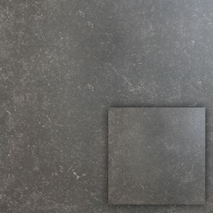 Wand- En Vloertegel Pierre Belge Noir - Keramiek - Zwart - 45x45cm - Pakketinhoud 1,45m²