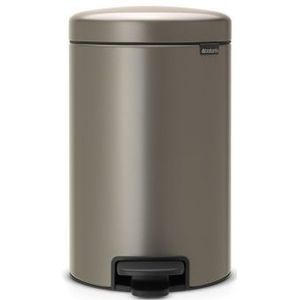 Brabantia NewIcon Pedaalemmer 12L Platinum