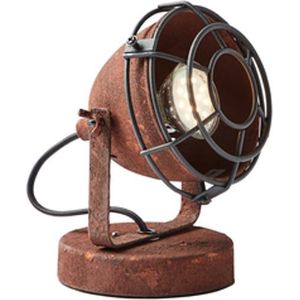 Brilliant Tafellamp Carmen Roest ⌀13cm Gu10 | Tafellampen