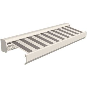 Domasol Knikarmscherm F30 Motor Schakelaar Ral 9001 Dessin Doek D515 600x300cm