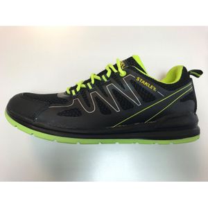 Stanley Veiligheidsschoenen Alban S1p Zwart - Groen Maat 41 | Veiligheidsschoenen & -laarzen