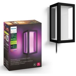 Philips Hue Impress muurlamp White and Color zwart smal