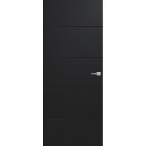 Cando Capital Binnendeur Tunis Zwart Opdek Links 78x231,5 Cm