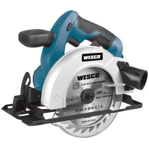 Wesco Cirkelzaag Ws2914.9 18 V (zonder Accu) | Zaagmachines