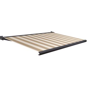 Domasol Knikarmscherm F20 Motor Handzender Ral 7016str Doek D513 500x250cm
