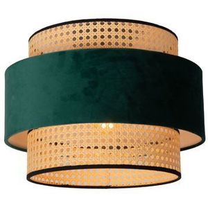 Lucide Plafondlamp Javor Groen ⌀38cm E27 | Plafondlampen