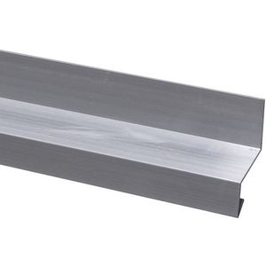 Lekdorpel Aluminium (30,5x22x34) 60x34mm 200cm | Profielen & platen