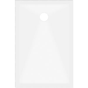 Allibert Diam Douchebak - 140x80- Wit- Glanzend