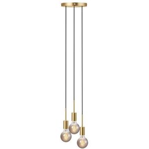 Nordlux Hanglamp Paco Messing ⌀22,6cm 3xe27 | Hanglampen