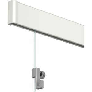 Duraline Phs Click Rail Compleet Off-white 600cm