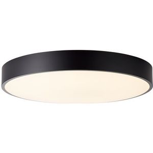 Brilliant Plafondlamp Slimline Zwart ⌀49cm 60w | Plafondlampen