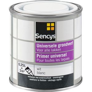 Sencys Universele Grondlak Wit 250ml