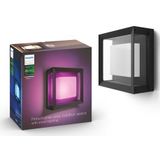 Philips Hue Econic muurlamp White and Color Zwart modern