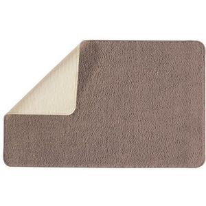 Future Home Badmat Polynesie Taupe 50x80cm Polyester