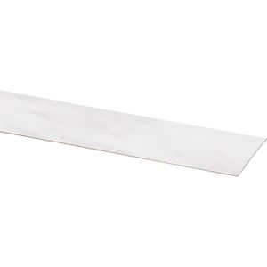 Cando Kantband Werkblad Wit Marmer 605x28mm 2 Stuks