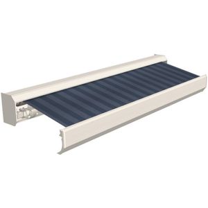 Domasol Knikarmscherm F30 Motor Handzender Ral 9001 Dessin Doek D390 450x300cm