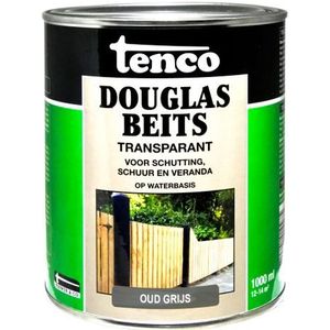 Tenco Beits Douglas Transparant Oud-grijs 1l