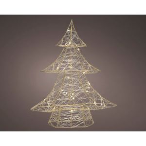 Micro Led Boom 40cm Goud | Kerstverlichting