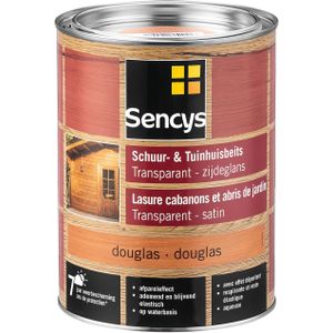 Sencys Tuinhoutbeits Tuinhuis En Schutting Transparant Douglas 2,5l