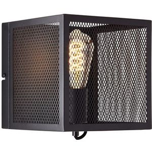 Brilliant Plafondlamp Maze Zwart E27 | Plafondlampen