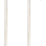 Burg-Wächter - Brievenbus-standaard - Wit - 150 cm - Roestvrij Staal - Universeel 150 W