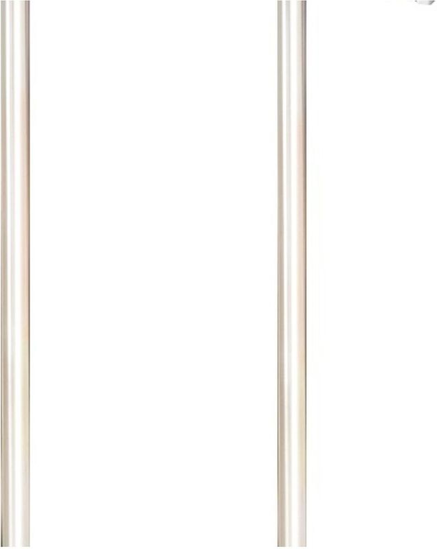 Burg-Wächter - Brievenbus-standaard - Wit - 150 cm - Roestvrij Staal - Universeel 150 W