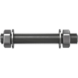 Sencys Draadstang Met Moer En Sluitring M5 200mm 4 Stuks