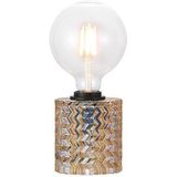 Nordlux Tafellamp Hollywood Amber ⌀10,8cm E27 | Tafellampen