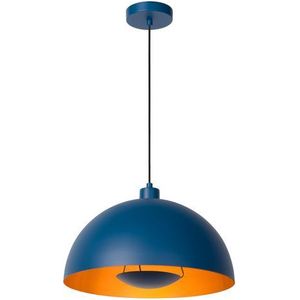 Lucide Hanglamp Siemon Donkerblauw ⌀40cm E27