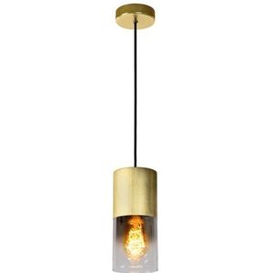 Lucide Hanglamp Zino ⌀10cm Mat Goud E27 | Hanglampen