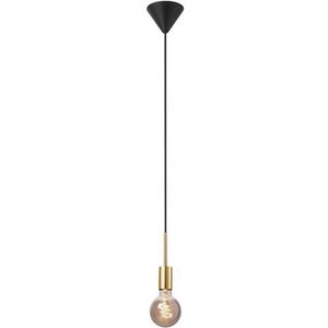 Nordlux Hanglamp Paco Messing ⌀12,5cm E27 | Hanglampen