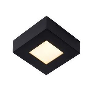 Lucide Plafondlamp Brice Zwart 8w | Badkamerverlichting