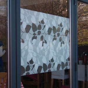 Transform Premium Statische Glasfolie Leaves 67,5x150cm