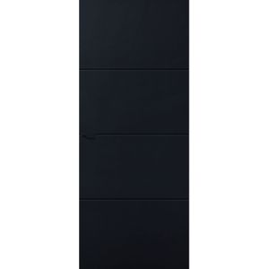 Cando Capital Binnendeur Concord Zwart Stomp Schuifdeur 88x231,5 Cm