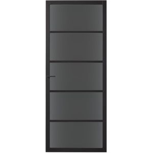 Cando Industrial Binnendeur Stratford Rookglas Stomp 78x201,5 Cm